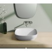 Умивальник на стільницю Catalano Colori Green Lux 50 cатин білий (150AGRLXBM)