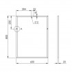 Прямокутне дзеркало у ванну Elita Rama 60/80 Chrom 8 мм, 60x80x2 см (168420) Прямокутне дзеркало у ванну Elita Rama 60/80 Chrom 8 мм, 60x80x2 см (168420)