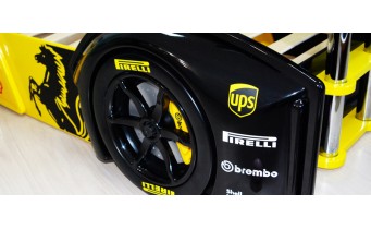 Дитяче ліжко-машина WinCo 24LM Ferrari YB 80x160 (24LMFer)