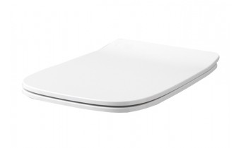 Сидіння soft-close з кришкою для унітазу ArtCeram A16, glossy white (ASA0010100) Сидіння soft-close з кришкою для унітазу ArtCeram A16, glossy white (ASA0010100)
