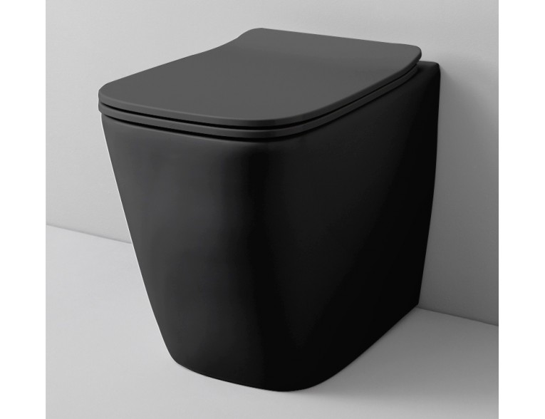 Підлоговий унітаз ArtCeram A16, glossy black (ASV0020300)