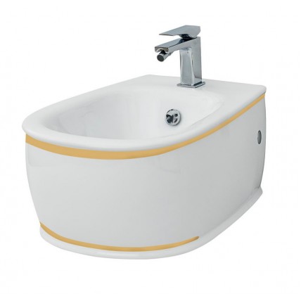 Підвісне біде ArtСeram Azuley, gold stripes (AZB0010111)