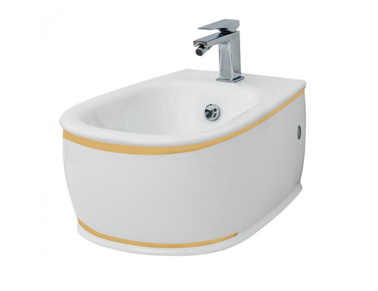 Підвісне біде ArtСeram Azuley, gold stripes (AZB0010111)