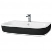 Підвісний умивальник ArtСeram Azuley, black white (AZL0040150)