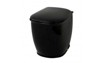 Підлоговий унітаз ArtCeram Azuley, glossy black (AZV0020300)