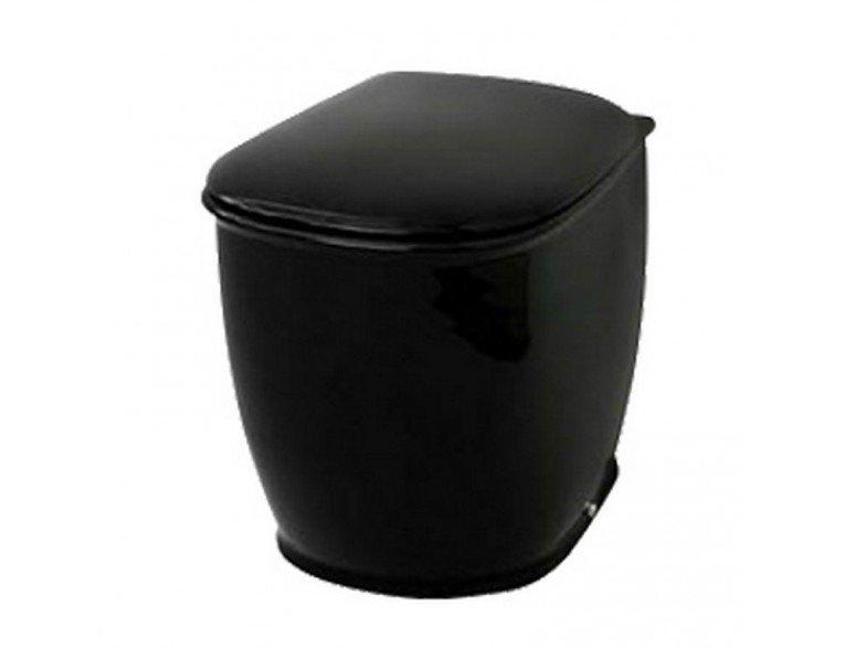 Підлоговий унітаз ArtCeram Azuley, glossy black (AZV0020300)