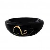 Умивальник чаша ArtСeram Blend, gold lettering on black (BLL0010306)