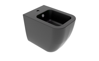 Підлогове біде GSG BRIO 52,5 см matt Black (BRBI01003)