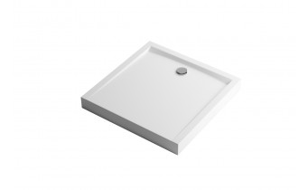 Піддон квадратний EXCELLENT Forma Compact 1000x1000, високий (BREX.FOR10WHC)