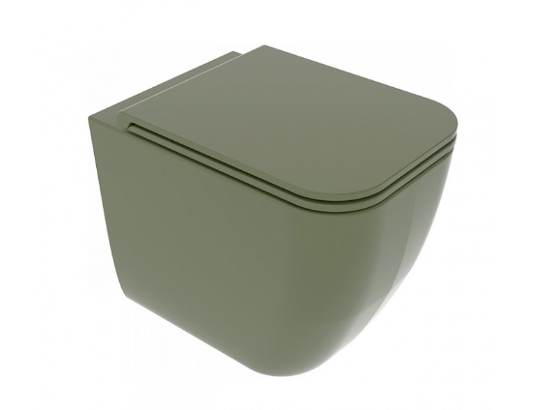 Унітаз підлоговий GSG BRIO 52,5 см Smart Clean Olive (BRWC01026)