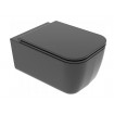 Підвісний унітаз GSG BRIO 52,5 см Smart Clean matt Black (BRWCSO003)