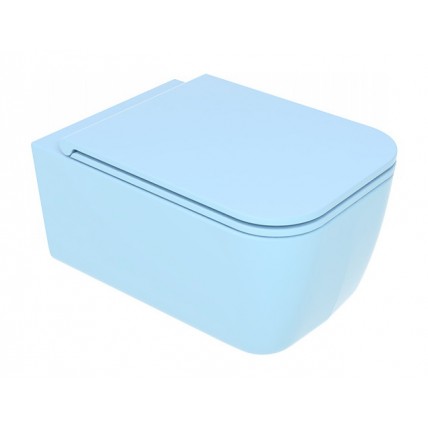 Підвісний унітаз GSG BRIO 52,5 см Smart Clean matt Sky (BRWCSO023)