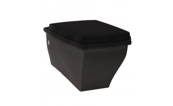 Підвісний унітаз ArtCeram Blues, glossy black (BUV0010300)
