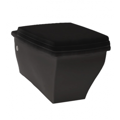 Підвісний унітаз ArtCeram Blues, glossy black (BUV0010300) Підвісний унітаз ArtCeram Blues, glossy black (BUV0010300)
