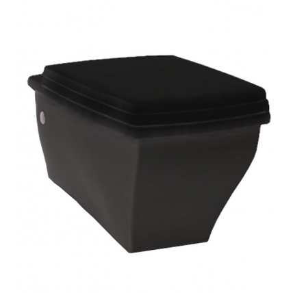 Підвісний унітаз ArtCeram Blues, glossy black (BUV0010300)