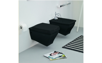 Підвісний унітаз ArtCeram Blues, glossy black (BUV0010300)