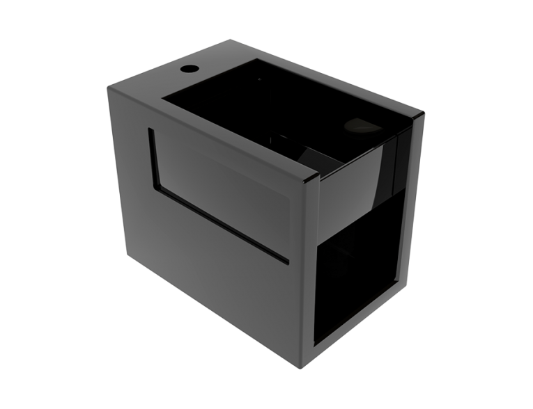 Підлогове біде GSG BOX 53 см glossy Black (BXBI01002)