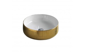Умивальник на стільницю ArtCeram Cognac 42, gold mosaic (COL0010159)
