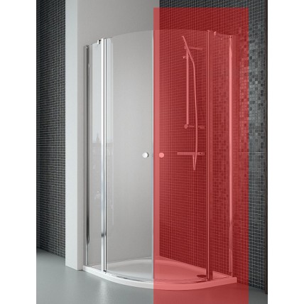 Ліва частина душової кабіни Radaway Eos II PDD 100, прозоре (3799472-01L)