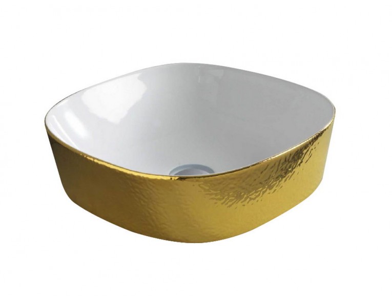 Умивальник на стільницю ArtCeram Ghost 42, gold orange (GHL0010160)