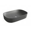 Умивальник на стільницю ArtCeram Ghost 65, grey olive (GHL0021600)