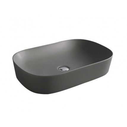 Умивальник на стільницю ArtCeram Ghost 65, grey olive (GHL0021600)