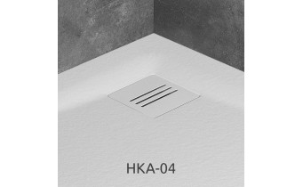 Душовий піддон, камяний Radaway Kyntos A 90x90 см, білий (HKA9090-04)