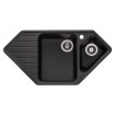 Кухонна мийка Granado Ibiza 980x500 мм, black shine (1801)