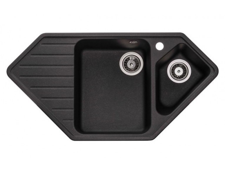 Кухонна мийка Granado Ibiza 980x500 мм, black shine (1801)