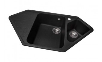 Кухонна мийка Granado Ibiza 980x500 мм, black shine (1801)