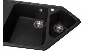 Кухонна мийка Granado Ibiza 980x500 мм, black shine (1801)