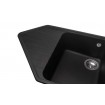 Кухонна мийка Granado Ibiza 980x500 мм, black shine (1801) Кухонна мийка Granado Ibiza 980x500 мм, black shine (1801)