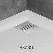 Душовий піддон, камяний Radaway Kyntos A 90x90 см, білий (HKA9090-04) Душовий піддон, камяний Radaway Kyntos A 90x90 см, білий (HKA9090-04)