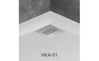 Душовий піддон, камяний Radaway Kyntos A 90x90 см, білий (HKA9090-04)