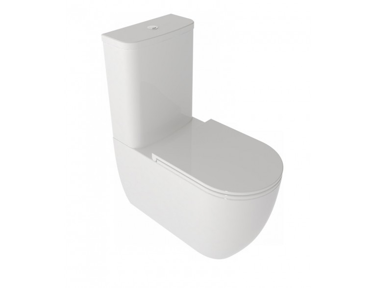Унітаз моноблок GSG LIKE 69 см Smart Clean white glossy (LKMBL000)