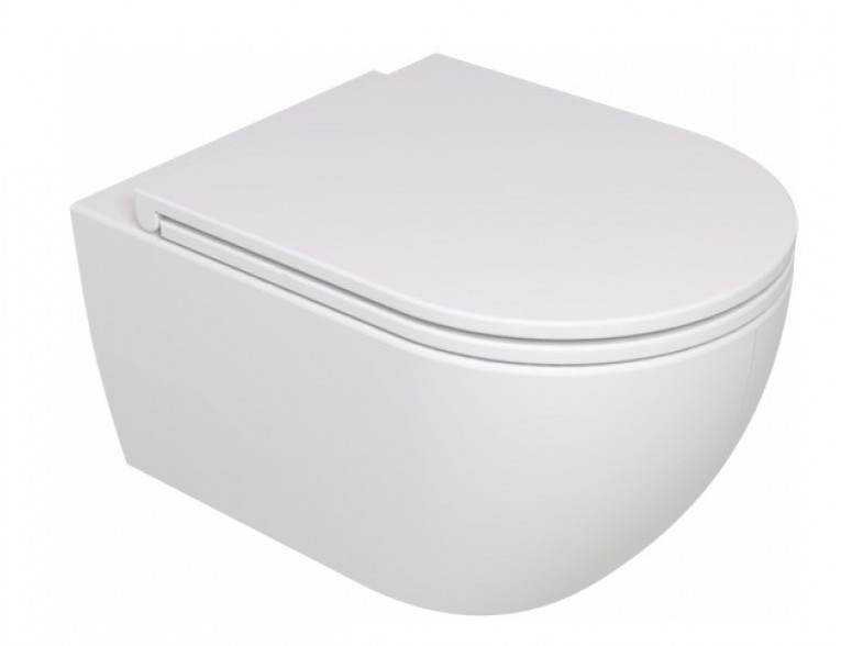 Підвісний унітаз GSG LIKE 52,5 см Smart Clean white matt (LKWCSO001)