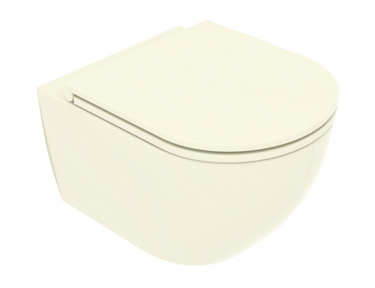 Підвісний унітаз GSG LIKE XXS 48,5 см Smart Clean glossy Pergamon (LKWCSOXXS013)