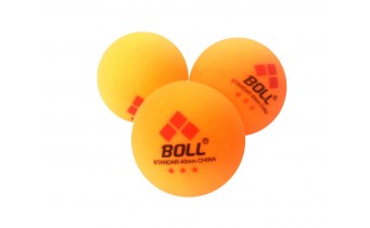 Мячики для настільного тенісу Competition BOLL* 3шт, оранжеві Мячики для настільного тенісу Competition BOLL* 3шт, оранжеві