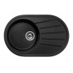 Кухонна мийка Granado Murcia 780x500 мм, black shine (1701)