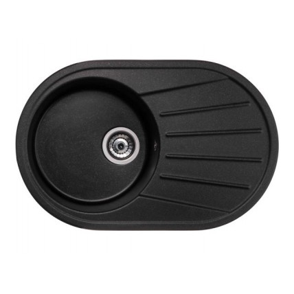 Кухонна мийка Granado Murcia 780x500 мм, black shine (1701)