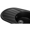 Кухонна мийка Granado Murcia 780x500 мм, black shine (1701)