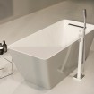 Окремостояча ванна Omnires Parma M+ 159x71 см, сіро-біла глянцева (PARMAWWBSP) Окремостояча ванна Omnires Parma M+ 159x71 см, сіро-біла глянцева (PARMAWWBSP)
