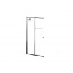 Душова шторка на ванну Besco Easy Slide 100x150 см, на 2 секції, прозоре скло, профіль хромований (PES-2S) Душова шторка на ванну Besco Easy Slide 100x150 см, на 2 секції, прозоре скло, профіль хромований (PES-2S)