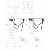 Підлоговий унітаз ArtCeram Pop, white (POV0020100) Підлоговий унітаз ArtCeram Pop, white (POV0020100)