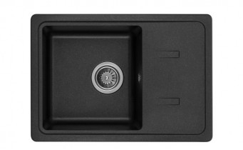 Кухонна мийка Granado Palma 620x435 мм, black shine (2001) Кухонна мийка Granado Palma 620x435 мм, black shine (2001)