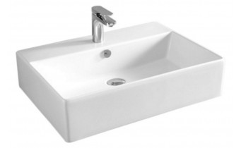 Підвісний умивальник ArtCeram Quadro 65, white (QUL0030100) Підвісний умивальник ArtCeram Quadro 65, white (QUL0030100)