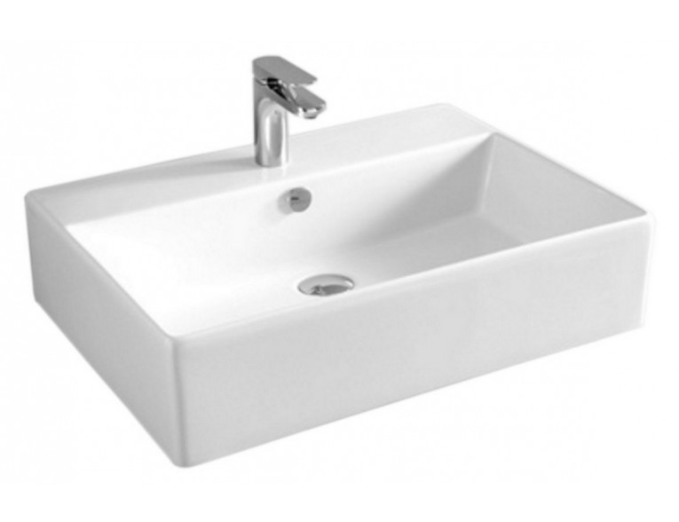 Підвісний умивальник ArtCeram Quadro 65, white (QUL0030100)