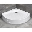 Душовий піддон напівкруглий кутовий Radaway Rodos B 90x90x16 см, білий (4D99155-03)