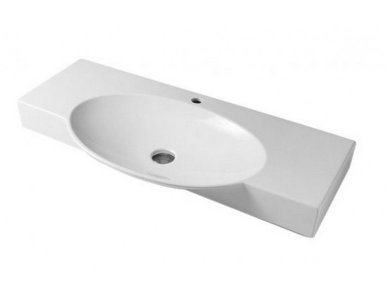 Підвісний умивальник ArtCeram Swing 85, white (SWL0010100)