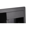 Кухонна мийка Granado Samora 579x488 мм, black shine (0901) Кухонна мийка Granado Samora 579x488 мм, black shine (0901)